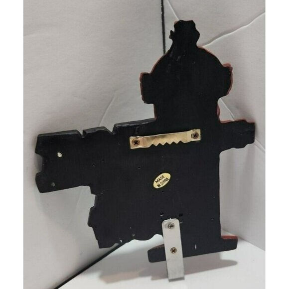 "Walk The Dog" Dog Leash/Keys/Trinkets Holder Wall Plaque Red Hydrant NIB - Picture 5 of 10